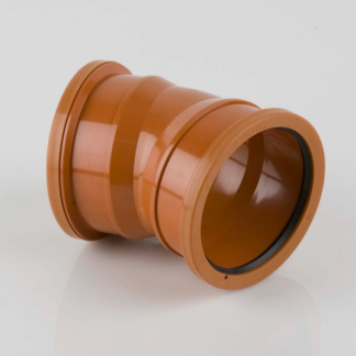 110mm 22.5 Deg Double Socket Bend (15) (B4051)