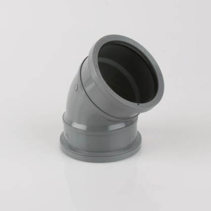 Soil 110Mm 135 Deg D/S Bend Black (BS482B) (15)